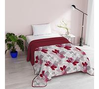 Italian Bed Linen Couette d’été « Fantasy », Passion, 1 Place 170x270cm