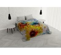 Italian Bed Linen Couette d'été avec Impression numérique rêve d'auteur, Microfibre, SD-10, lit Double
