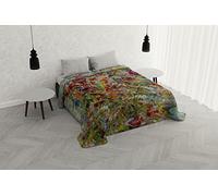 Italian Bed Linen Couette d'été avec Impression numérique Rêves d'auteur, Microfibre, SD-20, pour lit Double