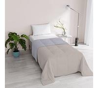 Italian Bed Linen Couette d'été Romantique, Champagne/Silver, Simple