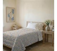 Italian Bed Linen Couvre-lit matelassé d’été Ligne Basic Made in Italy en Microfibre Douce imprimée - Couette Printemps-été mi-Saison - Background, Simple 160x240 cm