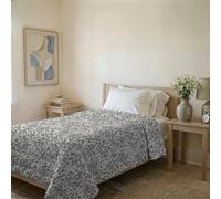 Italian Bed Linen Couvre-lit matelassé d’été Ligne Karma Made in Italy en Microfibre Douce imprimée - Couette Printemps-été mi-Saison - Roar, Simple 160x240 cm
