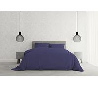 Italian Bed Linen CP-EL-VIOLETTA-2PST Elegant Housse de Couette Set,Violet,Double, Microfibre
