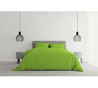 Italian Bed Linen Elegant CP-EL-Verde MELA-2PST Housse de Couette Set,Vert Pomme,Double, Microfibre