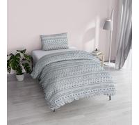 Italian Bed Linen Fantasy Housse de Couette en Microfibre imprimée, Indienne, Simple