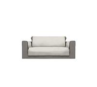 Italian Bed Linen Housse de canapé antidérapante et Confortable 2 Posti Maxi crème