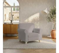 Italian Bed Linen Housse de canapé “Leslie”, 95% Polyester + 5% élastomètre, Gris Tourterelle, 1 Place