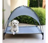 Italian Bed Linen Lit de lit Confortable pour Chats et Chiens Rêves et CAPRICCI Pets, Sunny, 105 x 85 x H 85 cm