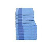 Italian Bed Linen Lot de 10 éponges Kate, Traitement Royal, 50x100cm