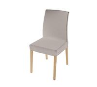 Italian Bed Linen Lot de 2 Housses de Chaise avec Dossier Leslie - Taille Unique, Taupe
