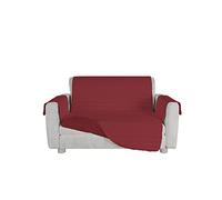 Italian Bed Linen MB Home Basic Housse de canapé Antidérapant “Cozy”, Bordeaux, 2 Places