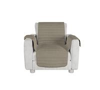 Italian Bed Linen MB Home Basic Housse de canapé Antidérapant “Cozy”, Gris Tourterelle, 1 Place