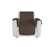 Italian Bed Linen MB Home Basic Housse de canapé Antidérapant “Cozy”, Marron, 1 Place