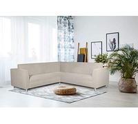Italian Bed Linen MB Home Basic Housse de canapé d’Angle élastique Dahlia, Gris Foncé CD-DA-Grigio Scuro-ANGOLARE