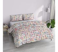 Italian Bed Linen MB Home Basic Housse de Couette “Dafne”, Snakeworld, 2 Places