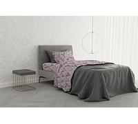 Italian Bed Linen MB Home Basic Parure de Lit “Dafne”, Kinki, 1 Place et Demie