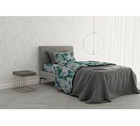 Italian Bed Linen MB Home Basic Parure de Lit “Dafne”, Maui, 1 Place et Demie