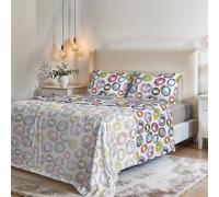 Italian Bed Linen MB Home Italy Complet de Lit “Fantasy”, Cerchi Astratti