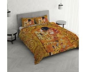 Italian Bed Linen MB Home Italy, Housse de Couette Arte, Polyester, AR101, 2 Places