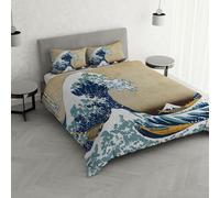 Italian Bed Linen MB Home Italy, Housse de Couette Arte, Polyester, AR104, 2 Places