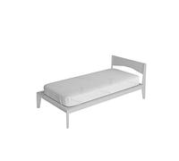 Italian Bed Linen MB Home Italy, Protège-Matelas, Polyester + biocéramique, 1 Place 90x200 cm