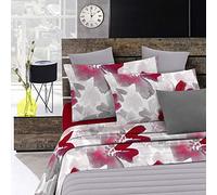 Italian Bed Linen, Parure de Lit “Fashion”, Microfibre, Passion, 1 Place et demie