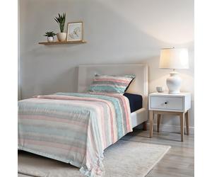 Italian Bed Linen, Parure de Lit “Fashion”, Sarah, 1 Place et demie