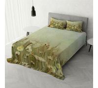 Italian Bed Linen Parure de lit Impression numérique rêve d'auteur 100% Coton, SD-42, pour lit Double