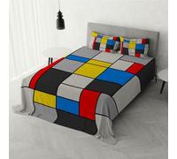 Italian Bed Linen Parure de lit Impression numérique rêve d'auteur 100% Coton, SD-67, pour lit Double