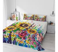 Italian Bed Linen Parure de lit Impression numérique rêve d'auteur, Couverture Totale, fabriquée en Italie, Double, 24