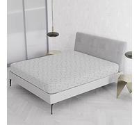 Italian Bed Linen Protège-Matelas, Silver, 170x200 cm
