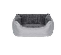 Italian Bed Linen Sogni e Capricci Chenil pour Chiens et Chats, Love, Gris clair, 62 x 50 x 17 cm