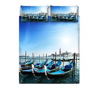 Italian Bed Linen Sogni E Capricci Double, Coton, Sec-01, 255x300x1 cm