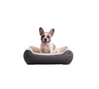 Italian Bed Linen SOGNI E CAPRICCI Pets, Chenil pour Chiens et Chats, Crème, 44 x 34 x h15 cm