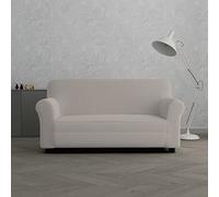 Italian Bed Linen Sogni e Capricci Pets Housse de canapé élastique Iris, Tissu, Gris foncé, 2 Places