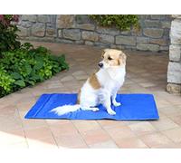 Italian Bed Linen Sogni e Capricci Pets, Tapis de Refroidissement, Bleu, 50X90 cm
