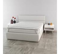 Italian Bed Linen Topper, multicolore, Double