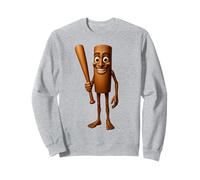 Italian Brainrot AI Generated Character Tung Tung Sahur Sweatshirt