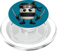 Italian Brainrot Character Capuccino Assassino PopSockets PopGrip pour MagSafe