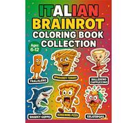 Italian Brainrot Coloring Book Collection: Iconic Viral Tiktok Character Pages with Authentic Meme Names