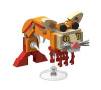 Italian Brainrot Figures, Tralalero Tralala 3D Figurine de Construction Amusante, Tung Tung Tung Sahur Building Blocks,Robuste et Pratique pour Enfants et Adultes D