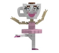 Italian Brainrot Figures, Tralalero Tralala 3D Figurine de Construction Amusante, Tung Tung Tung Sahur Building Blocks,Robuste et Pratique pour Enfants et Adultes B