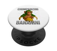 Italian Brainrot - Internet Meme - Singe, Banane PopSockets PopGrip Adhésif
