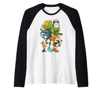 Italian Brainrot Meme Compilation de Personnages combinés pour Enfants Manche Raglan