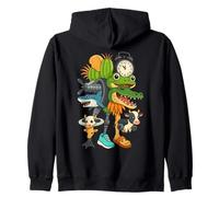 Italian Brainrot Meme Compilation de Personnages combinés pour Enfants Sweat à Capuche