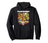 Italian Brainrot Meme Compilation Funny Internet Humour Kids Sweat à Capuche