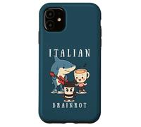 Italian Brainrot Meme Cute Character Music Band Musicien Kid Coque pour iPhone 11