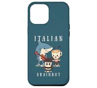 Italian Brainrot Meme Cute Character Music Band Musicien Kid Coque pour iPhone 12 Pro Max