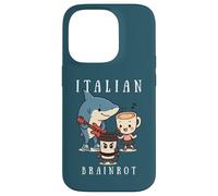 Italian Brainrot Meme Cute Character Music Band Musicien Kid Coque pour iPhone 14 Pro