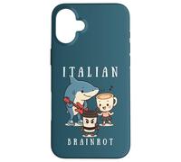 Italian Brainrot Meme Cute Character Music Band Musicien Kid Coque pour iPhone 16 Plus
